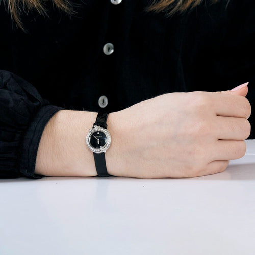 Montre CHAUMET - Hortensia - Montre de dame acier diamants 58 Facettes DV0838-1