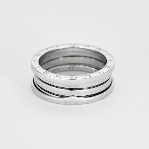 Bague 63 BULGARI - B Zero 1 - Bague or blanc 58 Facettes DV8218-4-63-2