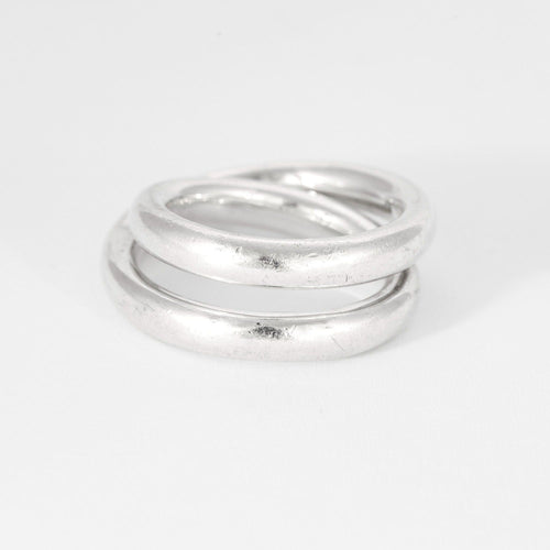 Bague 58 HERMÈS -Vertige - Bague en argent 58 Facettes DV9986-1-58-2