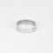 Bague 56 Bague demi-alliance en or blanc et diamants 58 Facettes DV9986-5-56-3