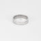 Bague 56 Bague demi-alliance en or blanc et diamants 58 Facettes DV9986-5-56-3