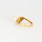 53 Bague en or jaune, perle de culture et diamants 58 Facettes DV9986-6-53-2