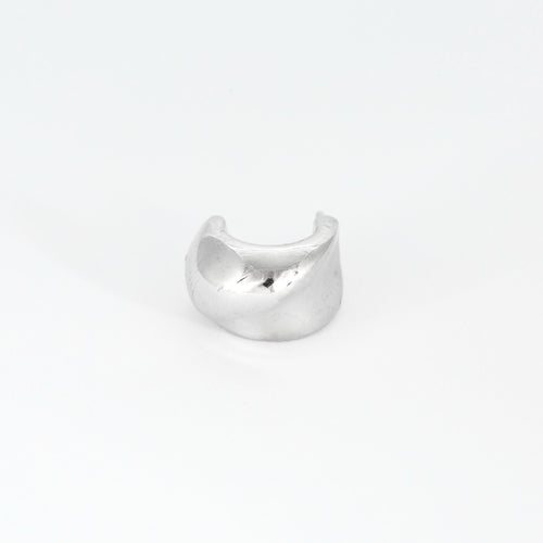 Créoles en or blanc