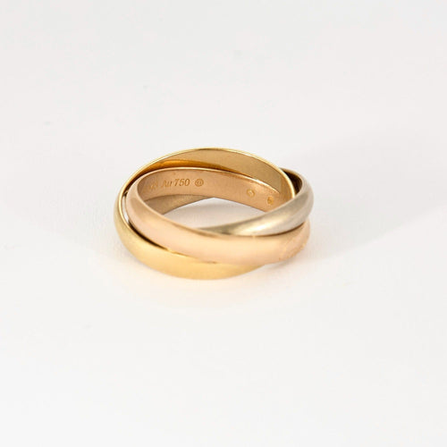 Bague 53 CARTIER - Bague Trinity trois  ors 58 Facettes DV7721-1-53-2