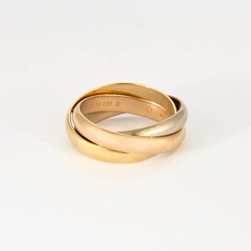 Bague 53 CARTIER - Bague Trinity trois  ors 58 Facettes DV7721-1-53-2