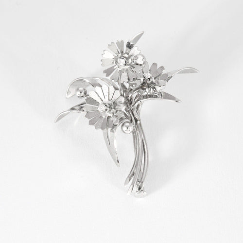 Broche Broche bouquet en or blanc et jaune 58 Facettes DV0846-21