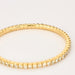 Bracelet Bracelet en or jaune maille tubogaz et diamants 58 Facettes DDV8946-1