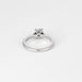 Bague 54 CARTIER- Bague solitaire " 1895" - platine et diamant 58 Facettes DV10358-1-54-1