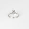 Bague 54 CARTIER- Bague solitaire " 1895" - platine et diamant 58 Facettes DV10358-1-54-1
