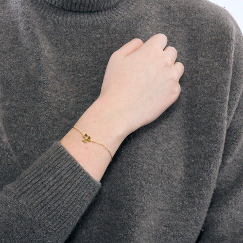 Bracelet VAN CLEEF & ARPELS - Bracelet Frivole- or jaune et diamant 58 Facettes DV10358-3