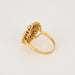 Bague 57 Bague en or jaune, rubis et diamants 58 Facettes DV0022-6-57-3