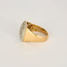 Bague 56 Bague en or jaune et diamants ronds taille brillant 58 Facettes DV2429-2-56-3