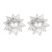 Boucles d'oreilles Boucle d'oreilles étoiles, or blanc 58 Facettes DV0846-4