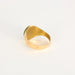 56 Bague en or jaune et aventurine verte 58 Facettes DV3229-6-56-3