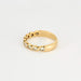 Bague en or jaune et diamants