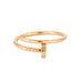 Bague 59 CARTIER - Juste un Clou - Bague en or rose 58 Facettes DV0001-2-59