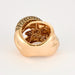 Bague 56 EDOUARD NAHUM - Bague en or rose et diamants et diamants cognac 58 Facettes DV0860-1-56-3