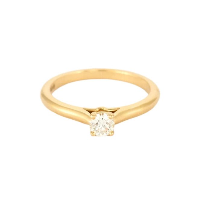 Bague 53 Cartier - 1895 - Bague solitaire en or jaune et diamants 58 Facettes DV0859-1-53-2