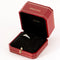 Bague 50 CARTIER - Ballerine - Solitaire en platine et diamant 58 Facettes DV2732-1-50-2