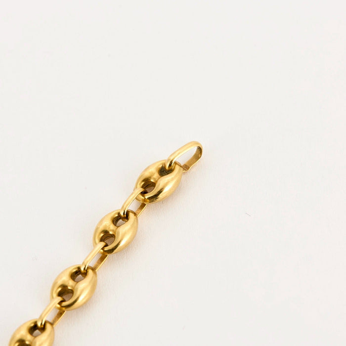 Bracelet Bracelet grain de café, or jaune 58 Facettes DV0855-11