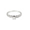 Bague 50 MAUBOUSSIN - Tu es le Sel de ma vie"- Bague solitaire en or gris et diamant 58 Facettes DV10241-1-50-2