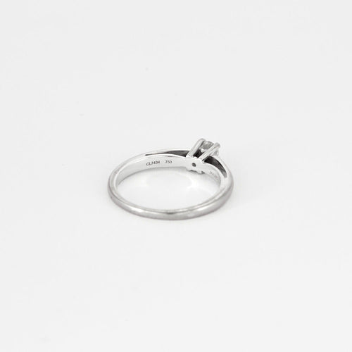 Bague 50 MAUBOUSSIN - Tu es le Sel de ma vie"- Bague solitaire en or gris et diamant 58 Facettes DV10241-1-50-2