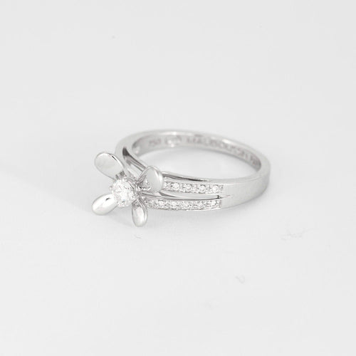 Bague 51 MAUBOUSSIN - Moi aimer Toi- Bague en or gris et diamants 58 Facettes DV9454-9-51-2