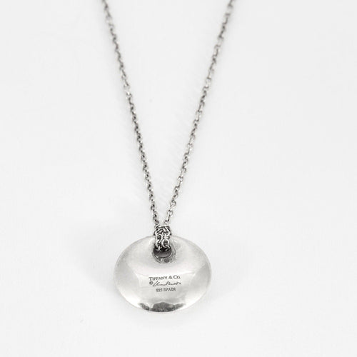 Collier TIFFANY & CO x Elsa Peretti - Disque- Collier pendentif en argent 58 Facettes DV9454-6