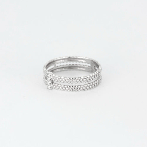 Bague 51 MAUBOUSSIN - Bague Le Premier Jour en or blanc et diamants 58 Facettes DV10755-1-51-2