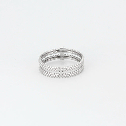 Bague 51 MAUBOUSSIN - Bague Le Premier Jour en or blanc et diamants 58 Facettes DV10755-1-51-2