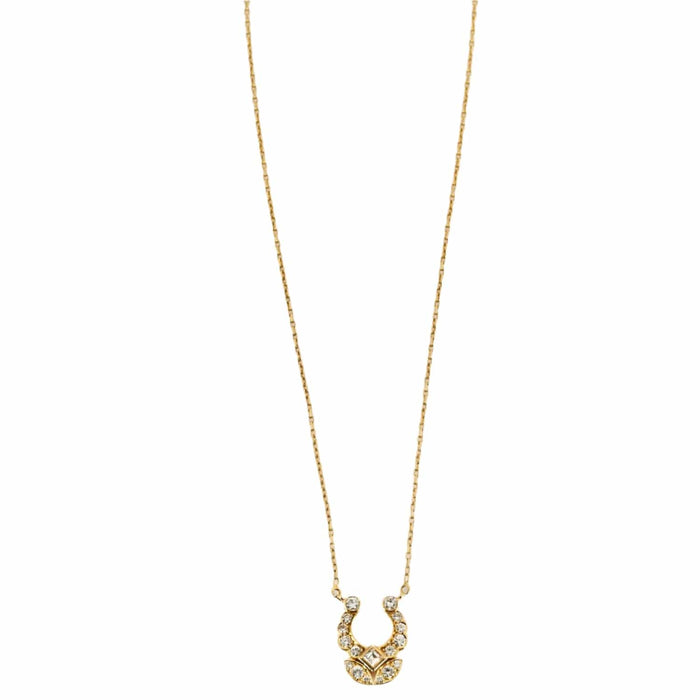 Collier CARTIER - Collier or jaune et diamants 58 Facettes DV0895-1