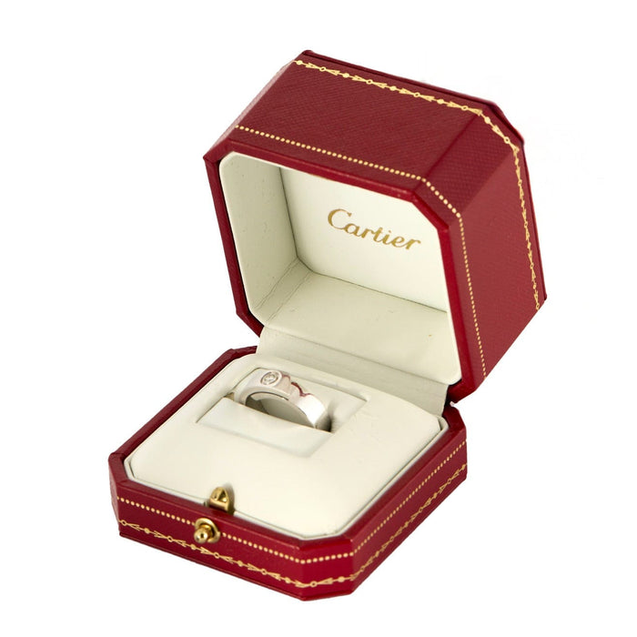 Bague 52 CARTIER - Love Anniversary - Bague or blanc et diamant 58 Facettes DV0879-1-52-1