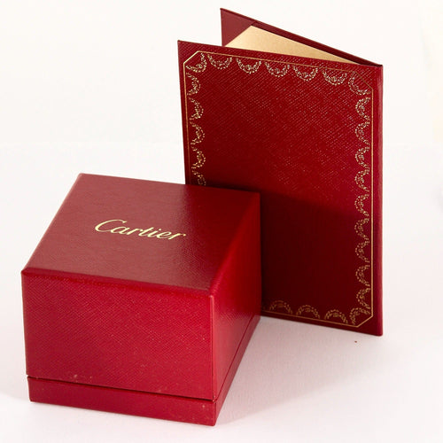 CARTIER - Love Anniversary - Bague or blanc et diamant