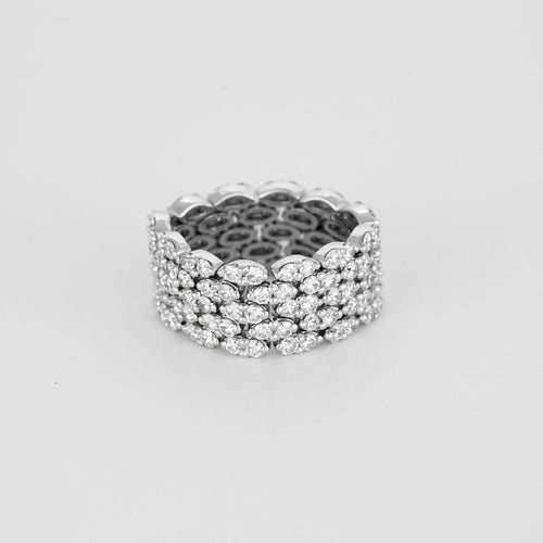 Bague 55 MAUBOUSSIN - Je Le Veux - Bague or blanc et diamants 58 Facettes DV0878-1