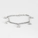 MAUBOUSSIN - Bracelet Charms en or blanc et diamants