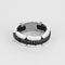 Bague 55 CHANEL - Ultra - Bague souple or blanc et céramique 58 Facettes DV0882-2-DV0882-1