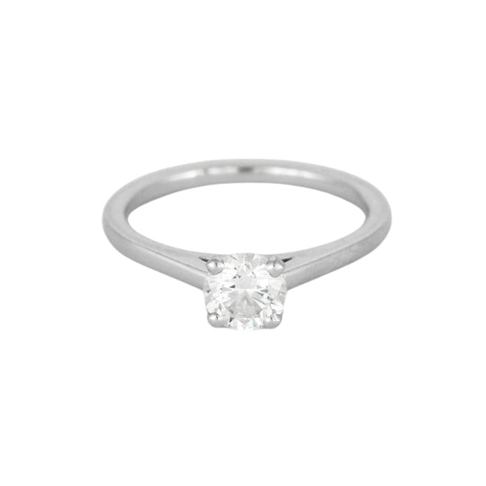 Bague 54 DE BEERS -DB Classic Taille Brillant - Solitaire en platine et diamant 58 Facettes DV0831-1-54-3