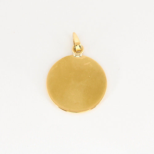 Pendentif AUGIS - + qu'hier - que demain - Médaille d'Amour or jaune 58 Facettes DV0853-7