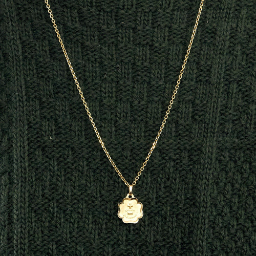 Pendentif AUGIS - Médaille d'Amour, trèfle en or jaune 58 Facettes DV0853-5