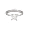 Bague 52 Solitaire or blanc et diamant 1ct 58 Facettes DV10514-7-52-1