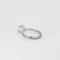 Bague 52 Solitaire or blanc et diamant 1ct 58 Facettes DV10514-7-52-1