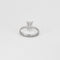 Bague 52 Solitaire or blanc et diamant 1ct 58 Facettes DV10514-7-52-1