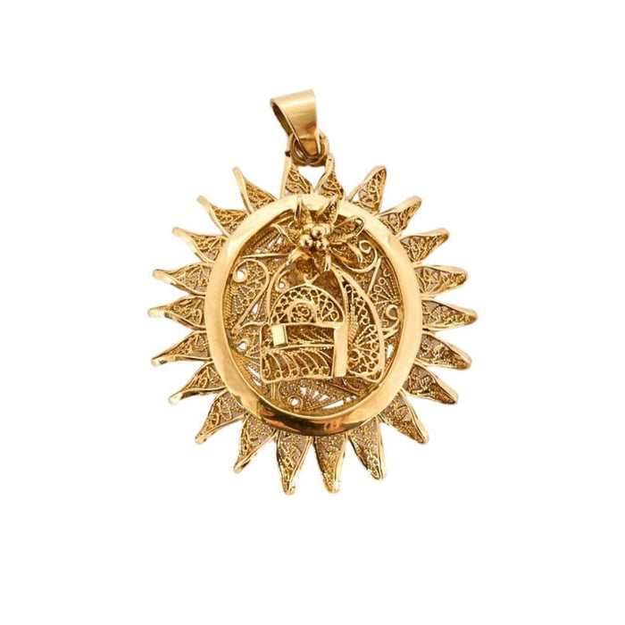 Pendentif Pendentif soleil or jaune 58 Facettes DV10514-9