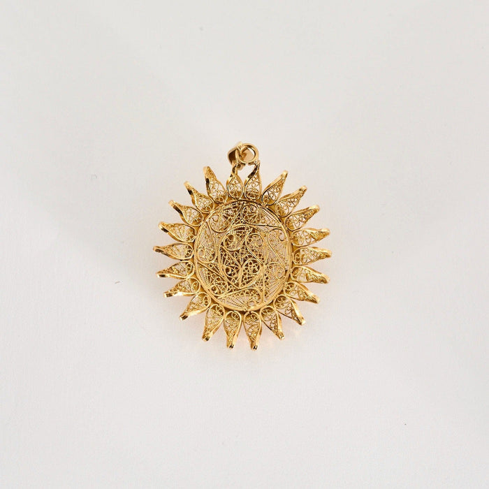 Pendentif Pendentif soleil or jaune 58 Facettes DV10514-9