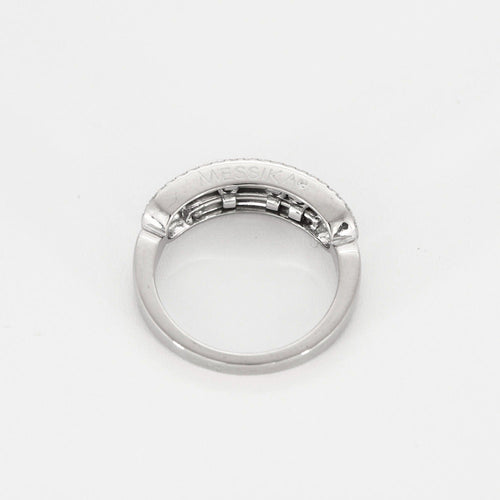 Bague 49 MESSIKA- Bague Baby Move Pavée en or blanc et diamants 58 Facettes DV10017-1-3