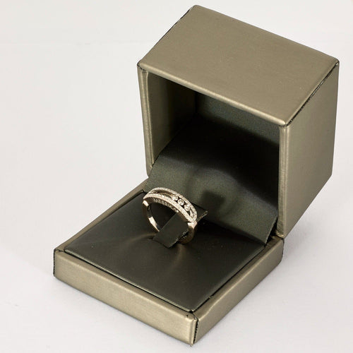 Bague 49 MESSIKA- Bague Baby Move Pavée en or blanc et diamants 58 Facettes DV10017-1-3