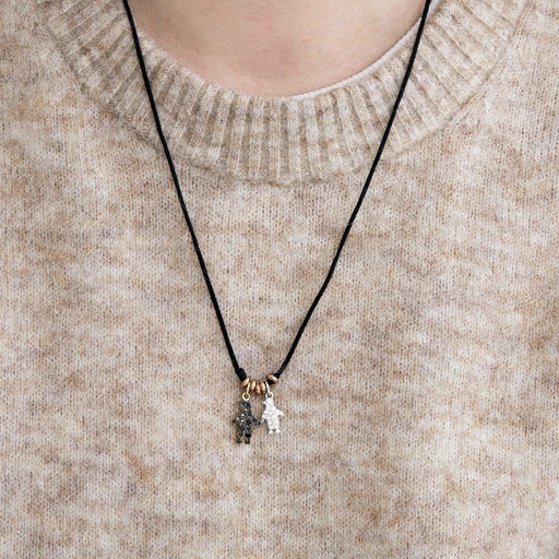 Collier POMELLATO - Collier Do Do - or jaune et or blanc avec diamants 58 Facettes DV3020-23