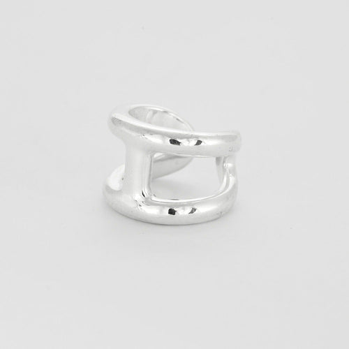 Bague 54 HERMÈS - Osmose - Bague en argent. 58 Facettes DV9454-1-54-23