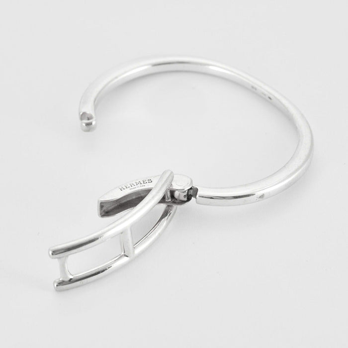 Bracelet HERMES - Clap - Bracelet en argent 58 Facettes DV10653-1