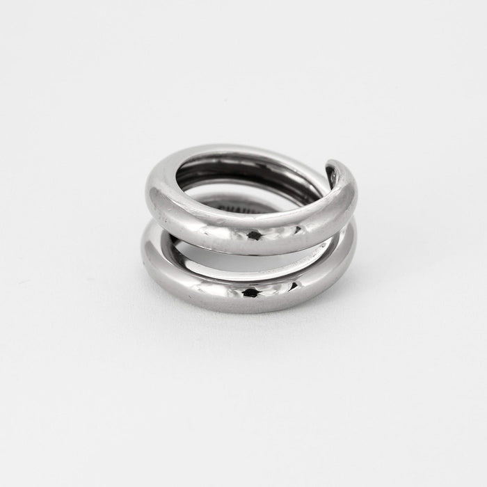 Bague 54 CHAUMET- Tango- Bague spirale en or gris 58 Facettes DV0836-2-54-3